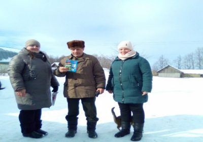 Акция – поздравление «Мы поздравить вас спешим!»